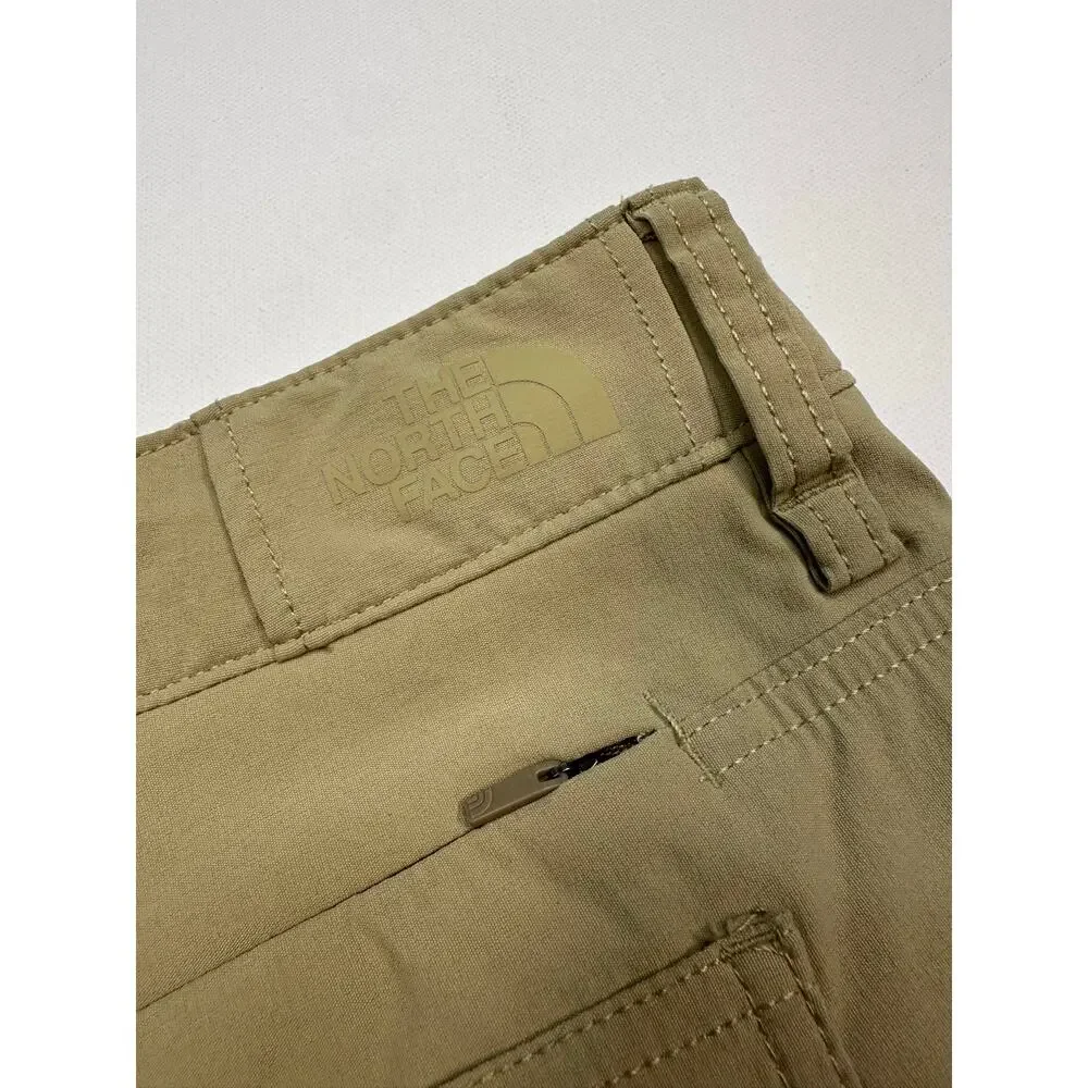 The North Face Khaki Weatherproof Nylon Stretch Pants Size 30 Long
